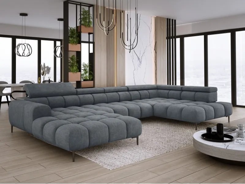 Narożnik PLAZA XL Prawostronny Tkanina CLOUD 97 WERSAL