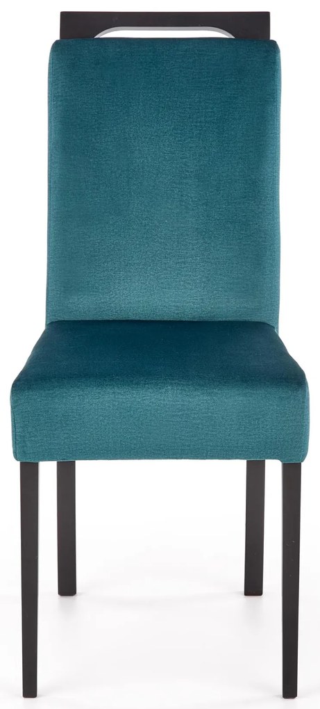 Krzesła drewniane tapicerowane CLARION 2 MONOLITH 37 (c. zielony) tradycyjne, drewniane, tapicerowane