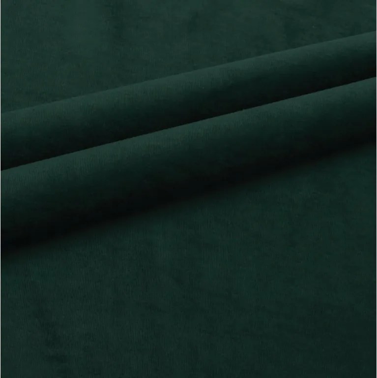 Rozkładana narożna sofa SILVIANO 230x140 cm, ciemnozielona, uniwersalna