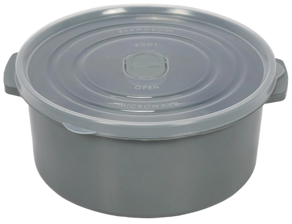 Pojemniki na żywność do mikrofalówki, okrągłe, 3 różne rozmiary