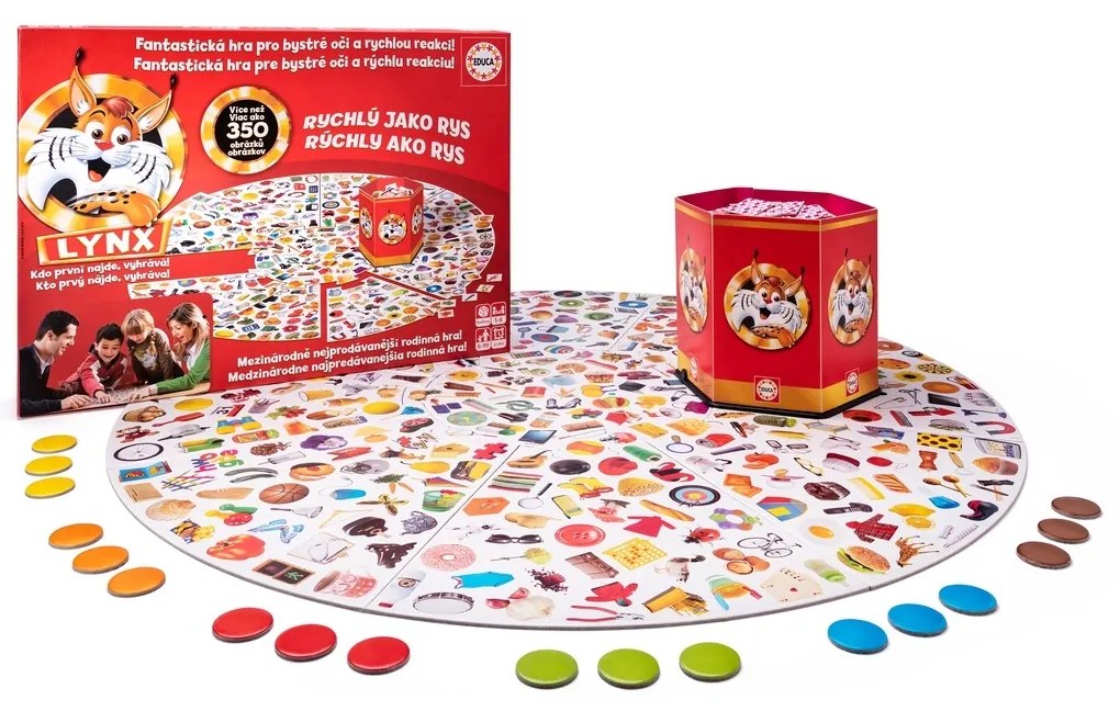 Educa Game Szybki jak ryś, 350 zdjęć