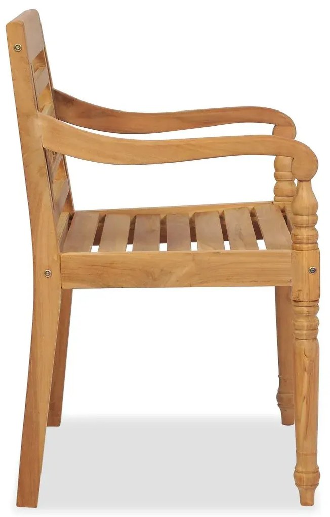 Zestaw drewnianych krzeseł ogrodowych R9-H64