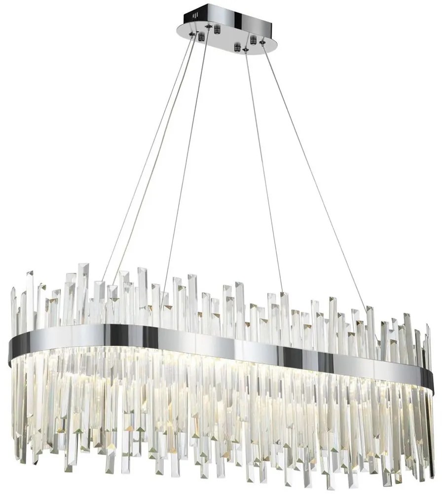Lampa kryształowa wisząca APP1514-CP80