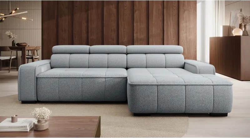 THIAGO S MINI z elektryczną regulacją siedziska Prawostronny w tkaninie SERENO 692 WERSAL