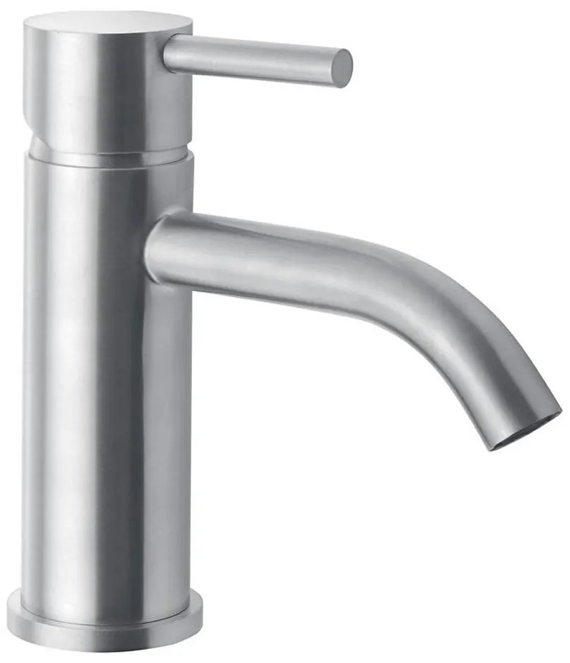 Sapho - Bateria umywalkowa MINIMAL 15,8 cm ze stali nierdzewnej