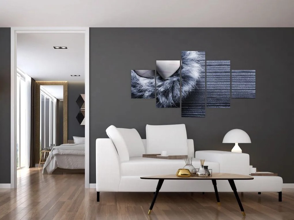 Obraz - Gniazdo miłości (125x70 cm)