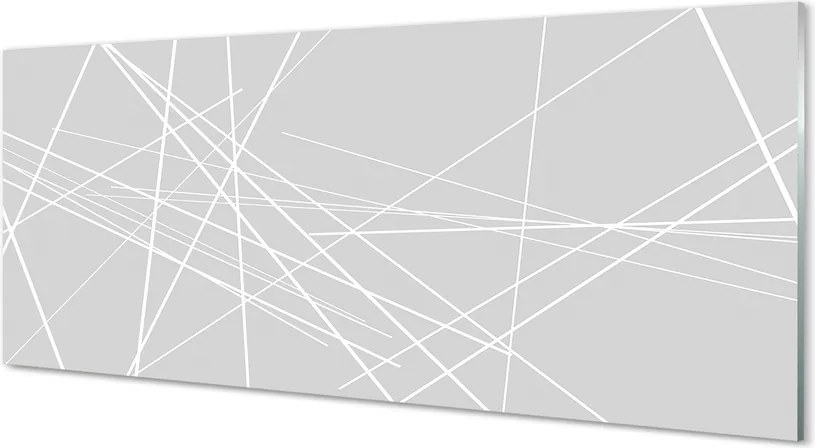 Panel Szklany Swobodne Linie Abstrakcyjne