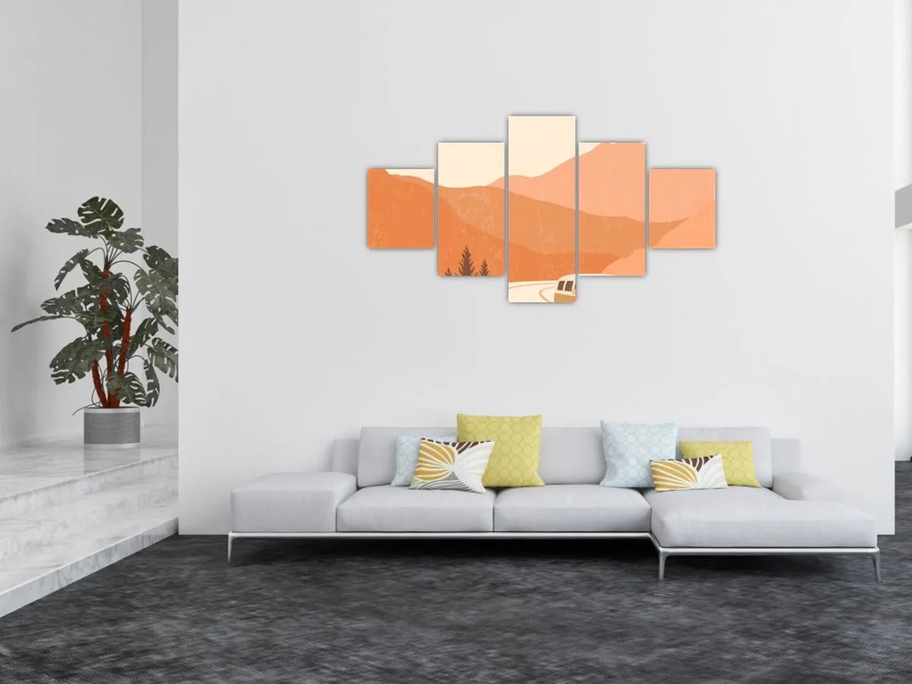 Obraz - Vintage van N⁰1 (125x70 cm)