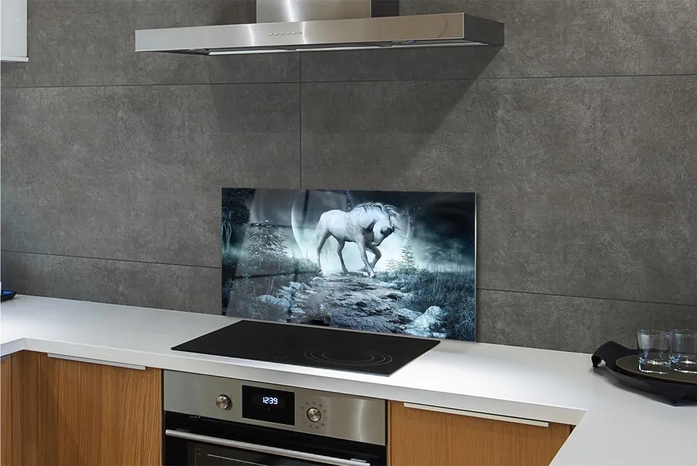 Panel nad Blat Kuchenny Jednorożec w Blasku Księżyca