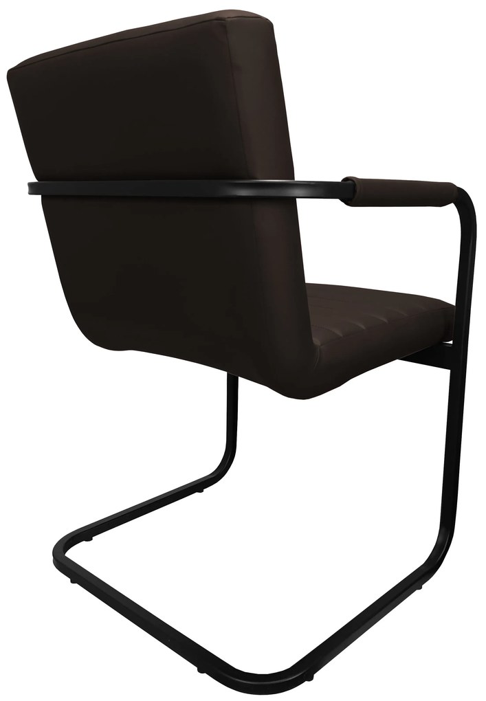 Krzesło konferencyjne SWING stelaż czarny D19