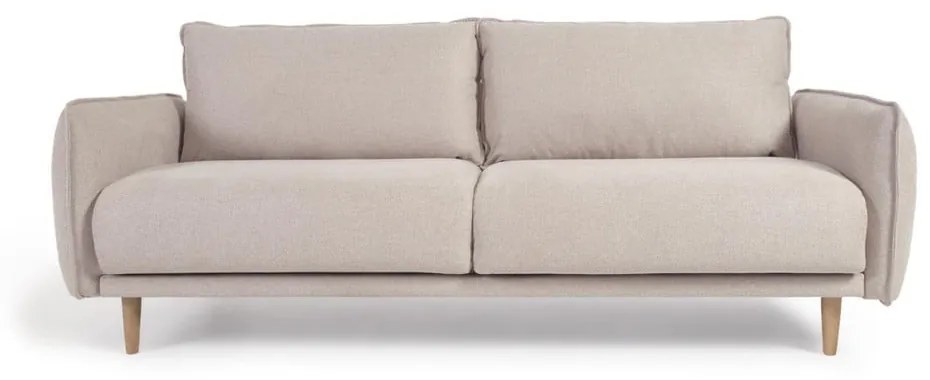 Beżowa sofa 210 cm Carlota − Kave Home