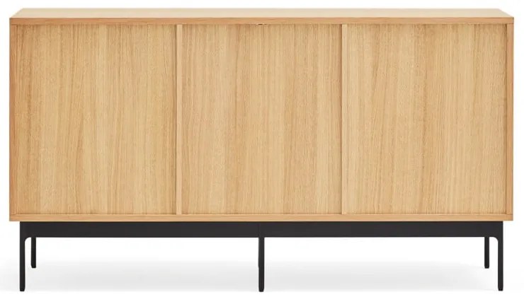 Komoda w dekorze dębu Teulat Blur, szer. 140 cm