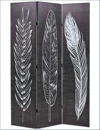 Rozkładany parawan - Korvi 3X 120 x 170 cm