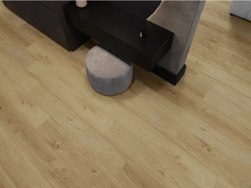 Mexen Anniston próbka paneli winylowych SPC 6,5 mm, podkład IXPE 1,5 mm, 4 V-Fuga, Dąb - F1038-S