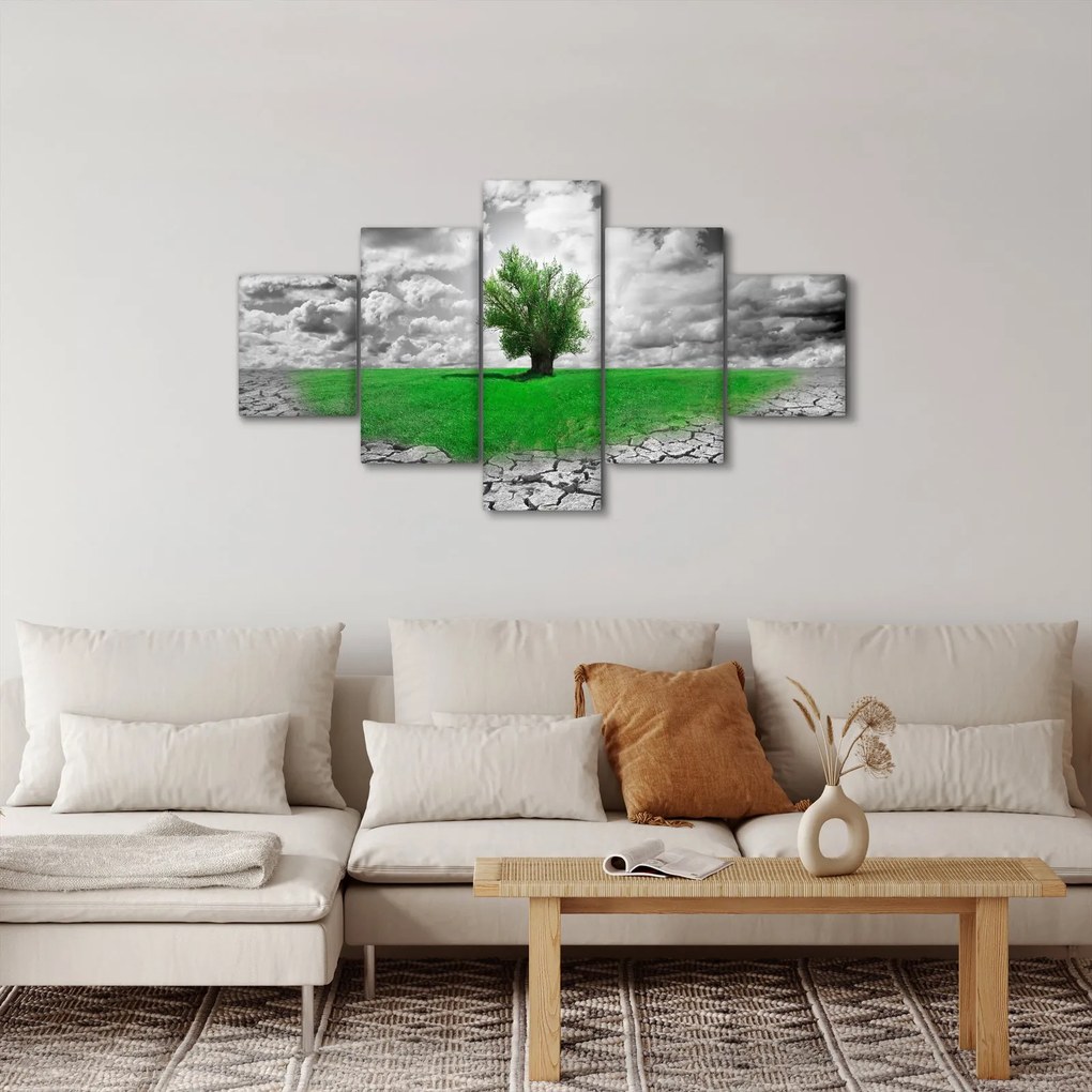 Obraz - Kawałek natury w mieście (125x70 cm)