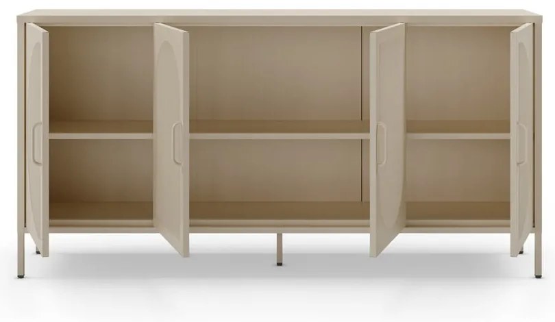 Kremowa komoda 160x90 cm Tayra – Marckeric