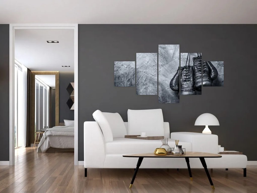 Obraz - Rękawice bokserskie (125x70 cm)