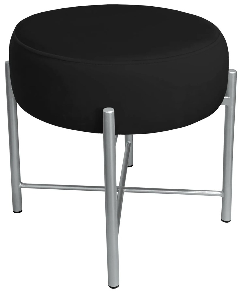 Taboret Pola noga metalowa szara MG19