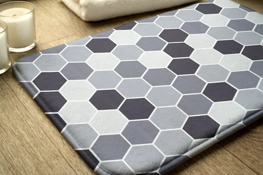 Dywanik do łazienki Dywanik do łazienki Wzory Geometryczne