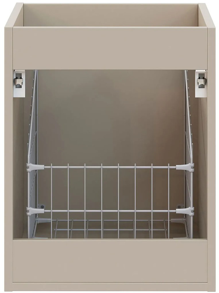 Kaszmirowa szafka łazienkowa z koszem na pranie H3-D96