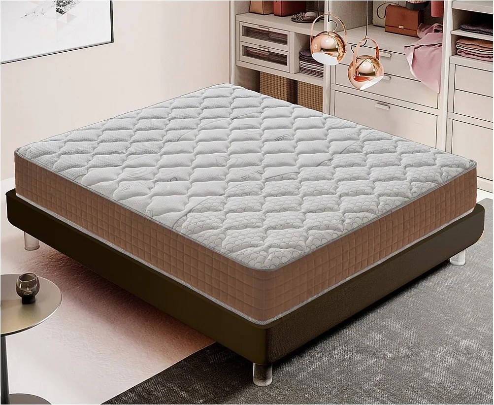 Materac kieszeniowy 120x190 cm - pianka memory - grubość 25 cm