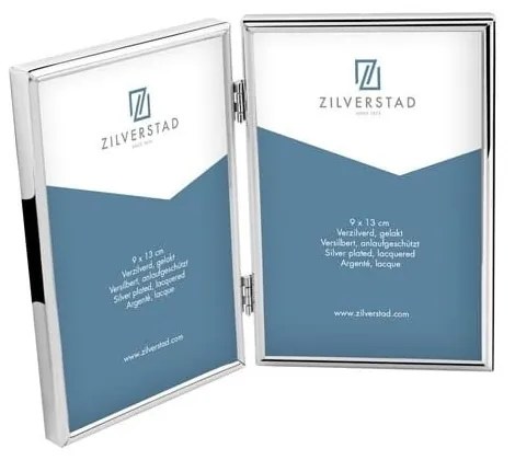 Metalowa ramka stojąca/ścienna w kolorze srebra 26x18 cm Sweet Memory – Zilverstad