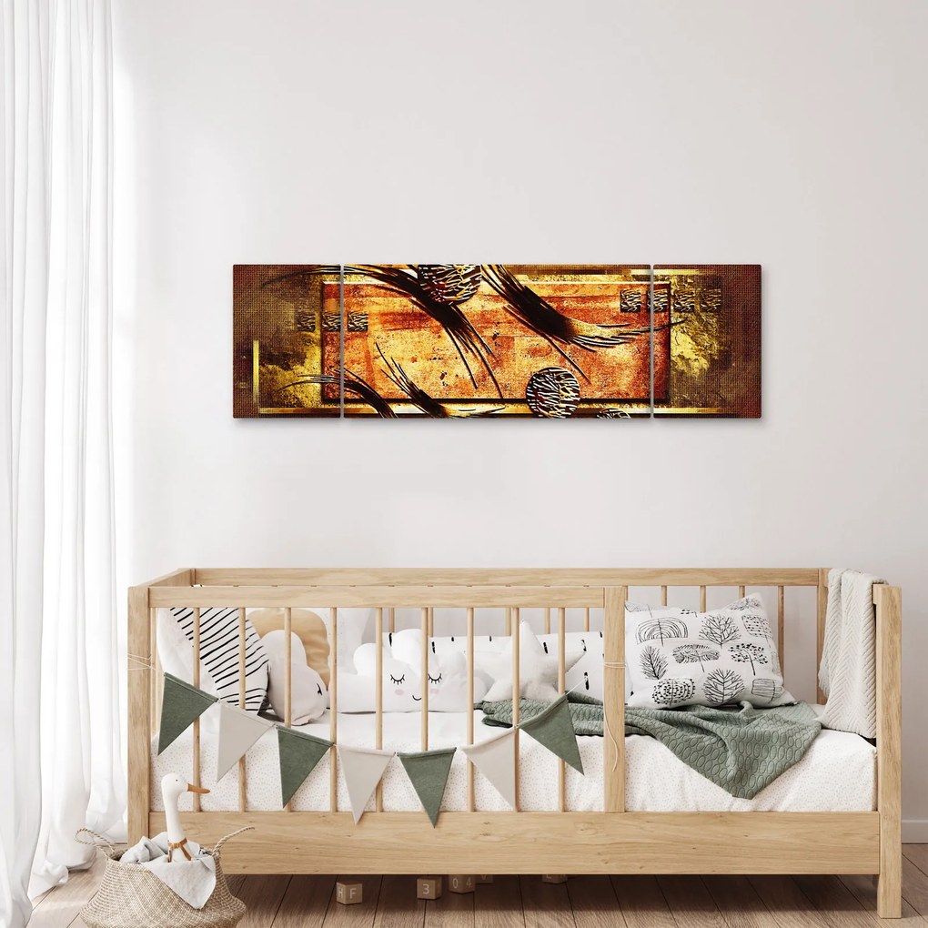 Obraz abstrakcji (170x50 cm)