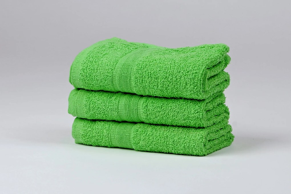 Ręcznik kąpielowy SOFT 70x125 cm zielony, 100% bawełna