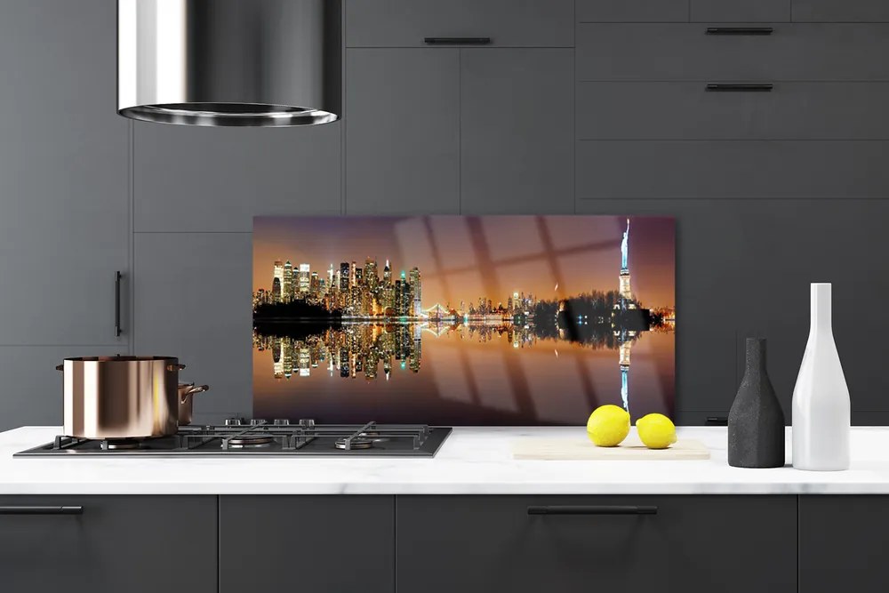 Panel Szklany Modernistyczny Akcent Graficzny