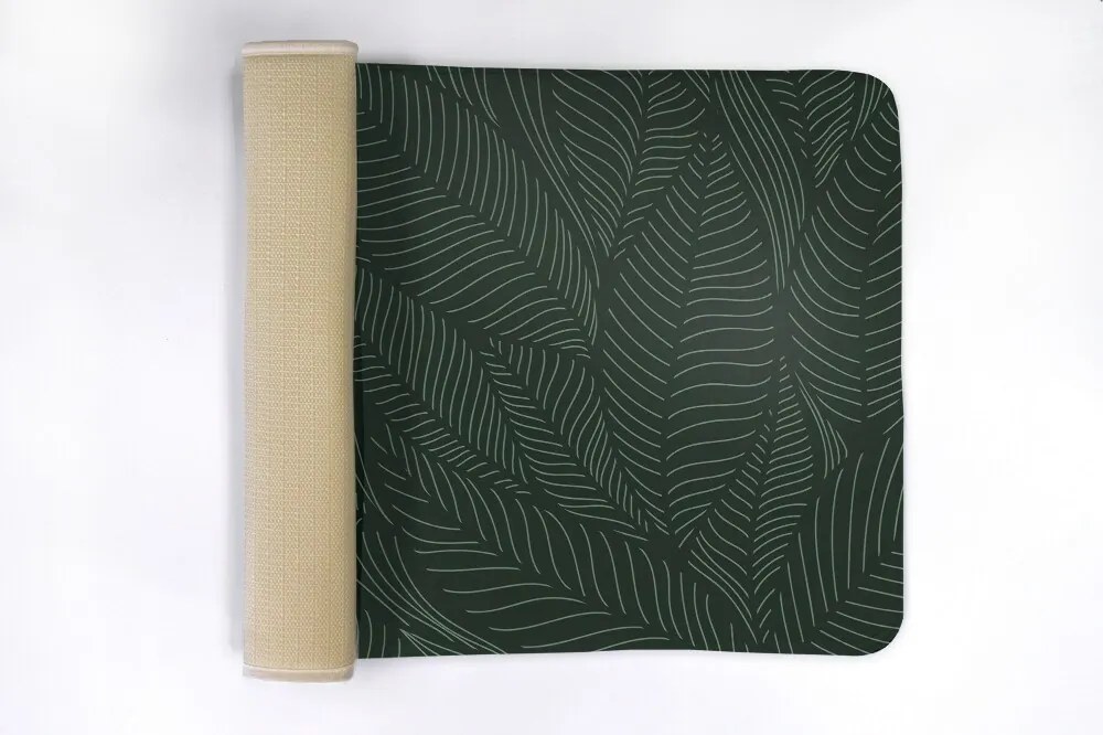 Dywanik łazienkowy Dywanik łazienkowy Roślinny wzór