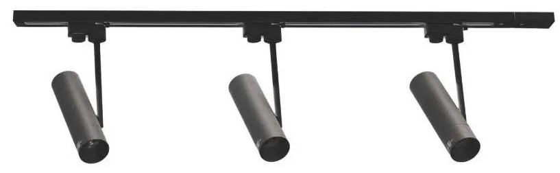 Zuma Line 3556 - Oprawa punktowa do systemu szynowego LISA 3xGU10/35W/230V czarna