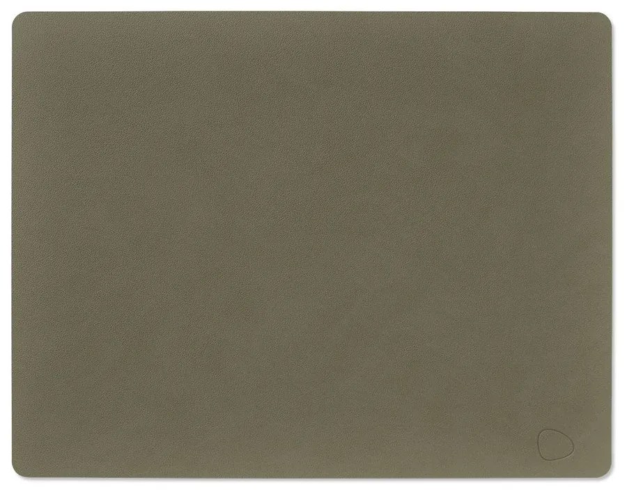 Mata stołowa ze skóry ekologicznej 35x45 cm Square L Nupo – LIND DNA