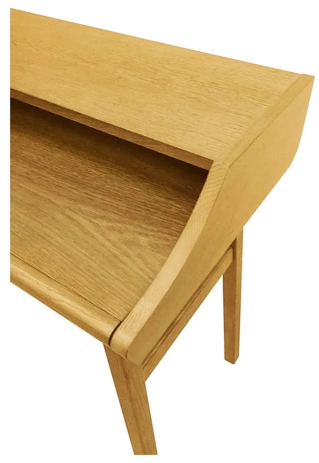 Biurko w dekorze dębu z sekretarzykiem 44x115 cm Carteret – Woodman