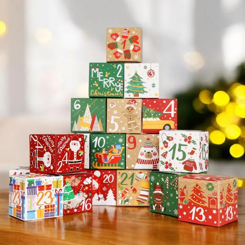 Kalendarz adwentowy BOXMAS DIY, 24 pudełka