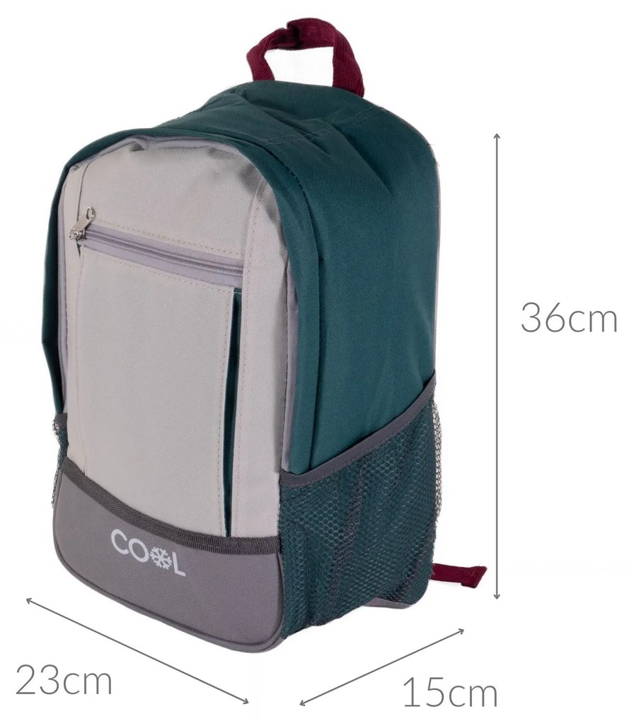 Torba na lunch COOL, plecak termoizolacyjny, wodoodporny, 10 l