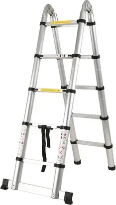 Drabina teleskopowa, 2 x 1,6 m, XS