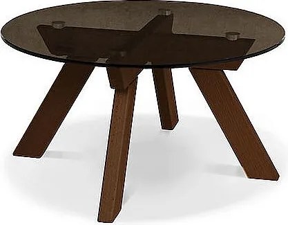 Stolik kawowy Allegro, orzech, 38 cm