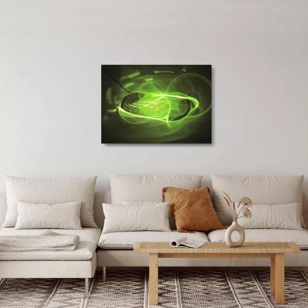 Obraz na szkle - nowoczesny abstrakcyjny obraz (70x50 cm)