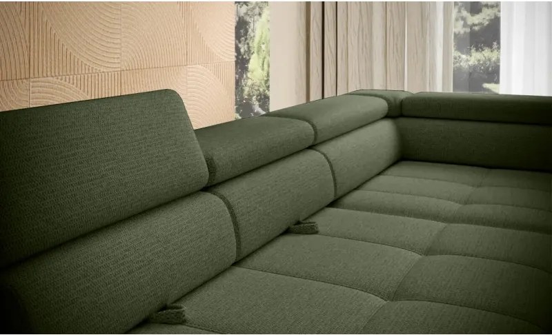 Narożnik EMPOLI L Lewostronny z funkcją spania Lewostronny w ktaninie ARAGON 39 WERSAL