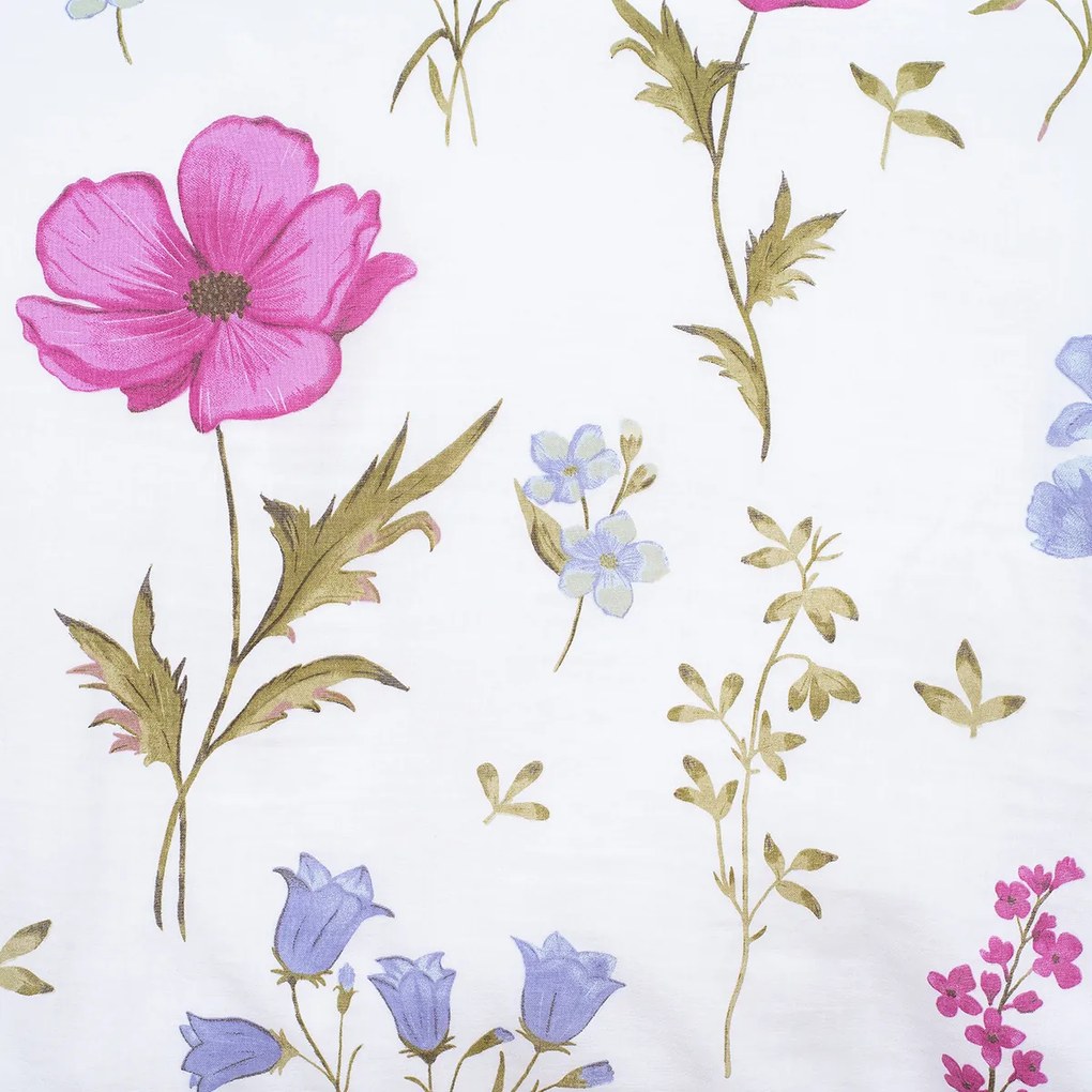 4Home Pościel muślinowa Wildflower Harmony, 140 x 200 cm, 70 x 90 cm, 140 x 200 cm, 70 x 90 cm