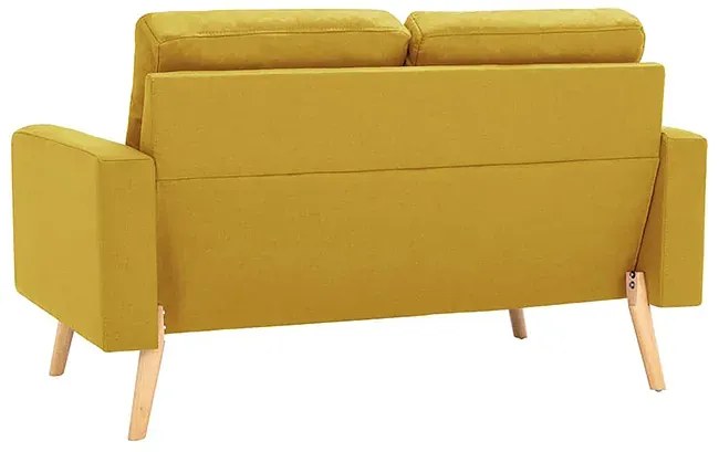 Dwuosobowa żółta sofa G5-T18