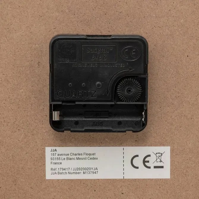 Zegar stojący na komodę LUCA, Ø 21cm