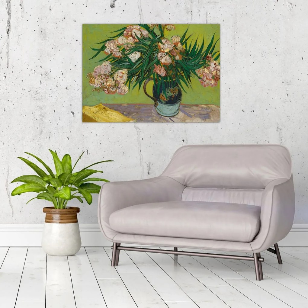 Obraz - Vincent van Gogh, Oleanders, reprodukcje (70x50 cm)