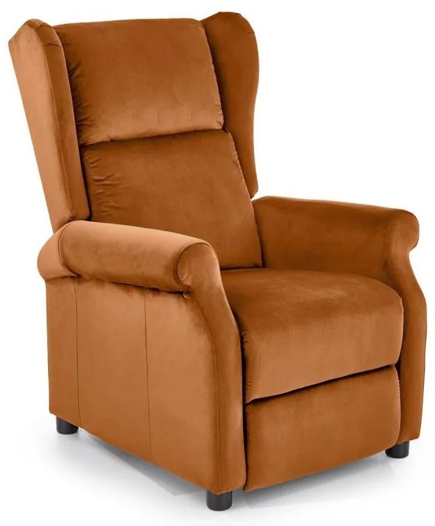Fotel relaksacyjny RELAXA brązowy