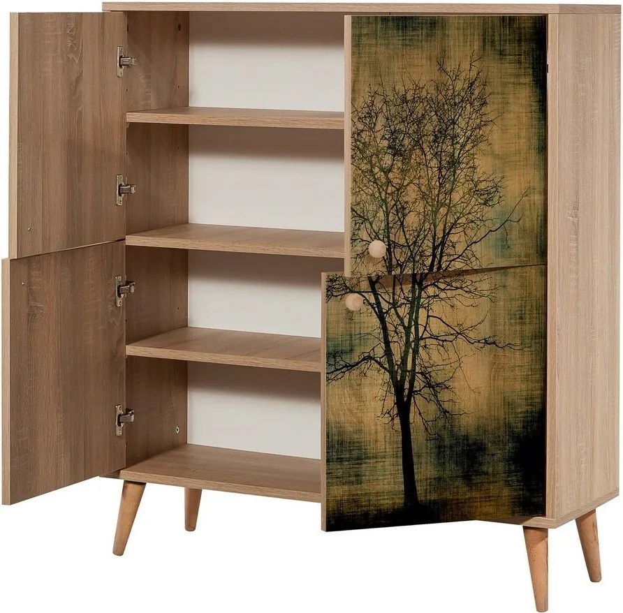 Szafka Mega Sonoma Oak Trees II
