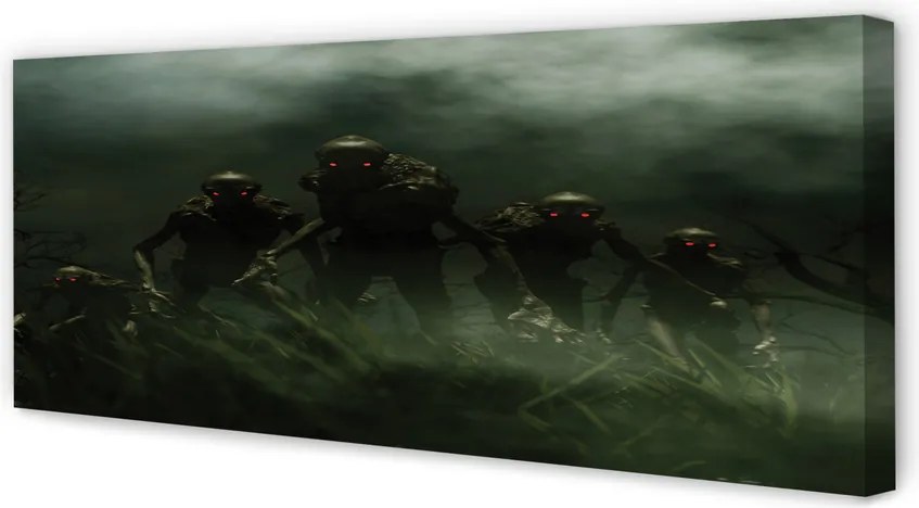 Obraz na płótnie Zombie w Chmurach