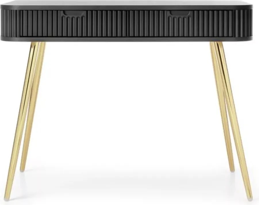 Nowoczesna toaletka konsola Fulgeo 103cm loft metal