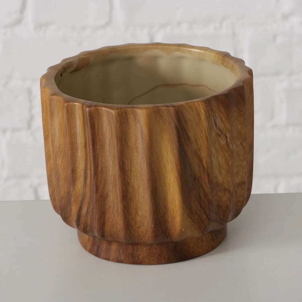 Ceramiczne osłonki na doniczki WILHELMY, Ø 12-16 cm