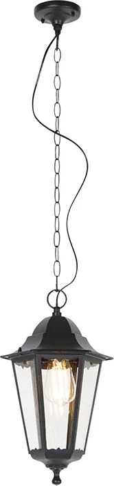 Klasyczna lampa wisząca zewnętrzna czarna IP44 - Havana Up