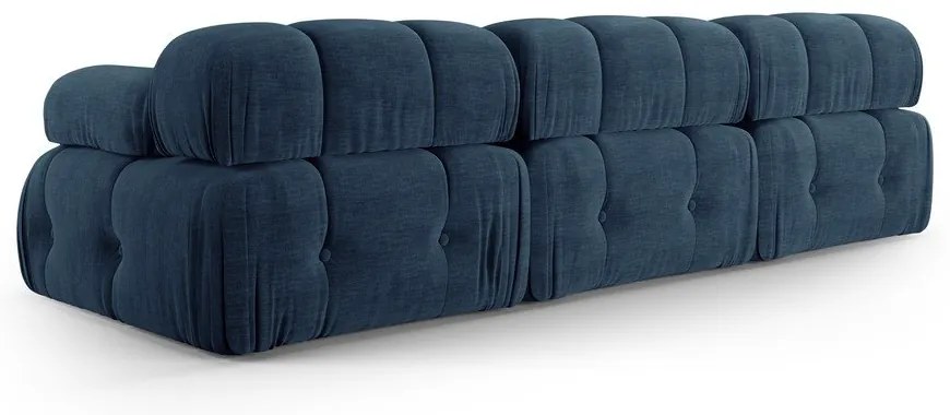 Ciemnoniebieska sofa 288 cm Ferento – Cosmopolitan Design